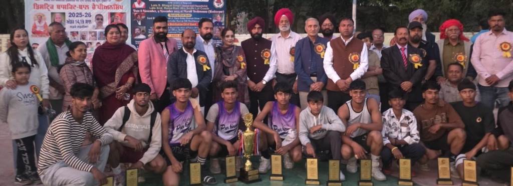 District Basketball Championship concluded with pomp at Basketball Stadium Maruli Brahmana
